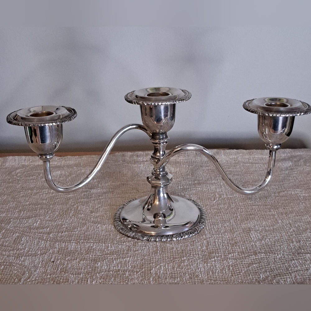 Benedict Proctor Vintage Silver Candelabra